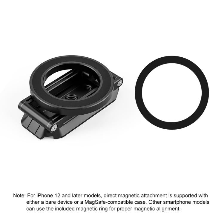 Supporto magnetico pieghevole per telefono MagSafe da scrivania per live streaming., Live Streaming Bracket