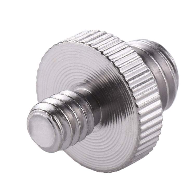 Vite adattatore con filettatura maschio da 1/4" PULUZ a vite adattatore con filettatura maschio da 3/8"., 1/4 Male to 3/8 Male