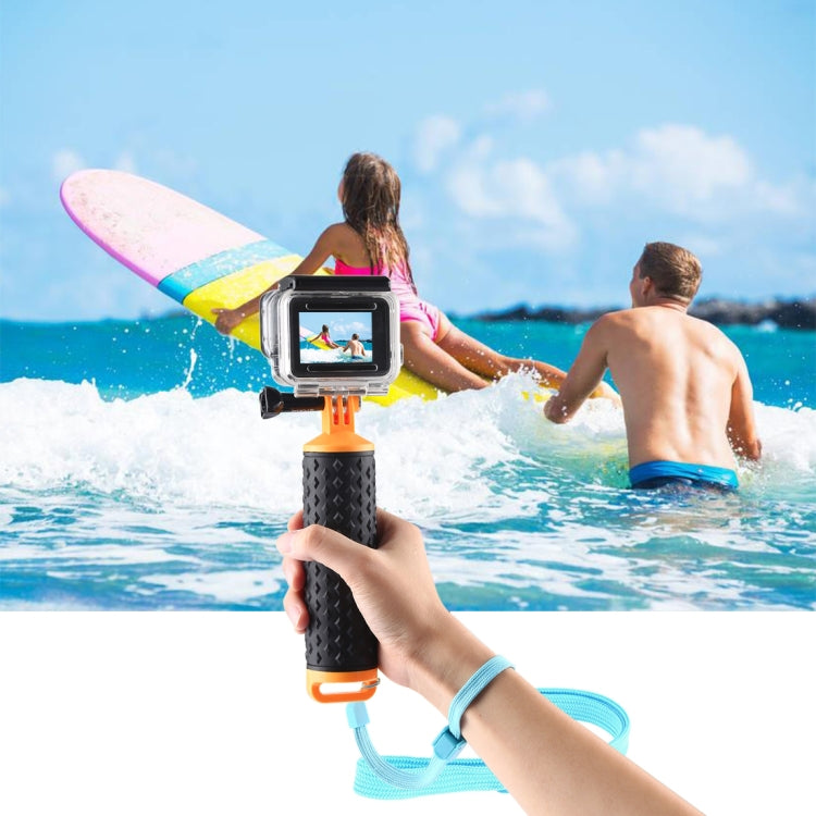 PULUZ Maniglia galleggiante Impugnatura Canne di galleggiamento con cinghia per GoPro HERO10 Black / HERO9 Black / HERO8 Black / HERO7 /6 /5 /5 Session /4 Session /4 /3+ /3 /2 /1, Xiaoyi e altre action camera, Floating Hand Grip