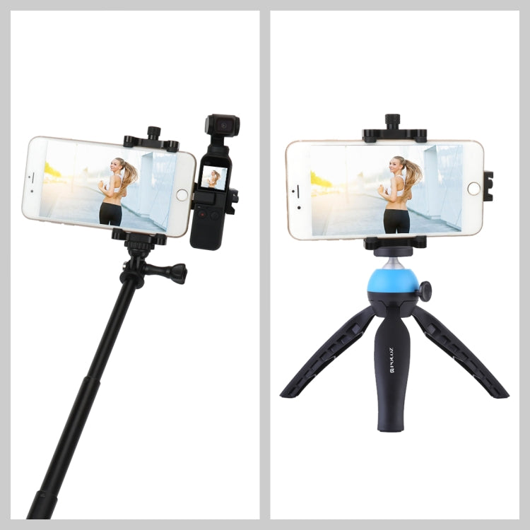 PULUZ Staffa di montaggio del supporto di espansione del morsetto di fissaggio per smartphone multifunzione in lega di alluminio per DJI OSMO Pocket / Pocket 2, Fixing Clamp