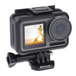 PULUZ Gabbia protettiva in ABS con bordo standard per DJI Osmo Action, con fibbia di montaggio di base e vite, ABS