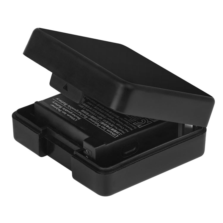 PULUZ Scatola portabatterie in plastica dura per DJI Osmo Action/Osmo Action 3/GoPro HERO12 Nero/11 Nero/10 Nero/9 Nero AHDBT-901 Batteria, AHDBT-901