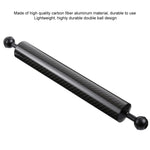 PULUZ 14,56 pollici 37 cm Lunghezza 40 mm Diametro Braccio galleggiante in fibra di carbonio a doppia sfera, Diametro sfera: 25 mm, Galleggiabilità: 300 g, 14 inch 300g Buoyancy