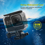 Custodia impermeabile per fotocamera subacquea PULUZ da 60 m di profondità subacquea per GoPro HERO8 nera, For GoPro HERO8 Black