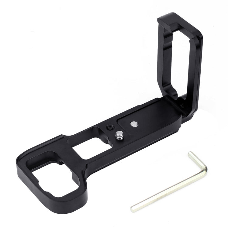 PULUZ Supporto base per staffa per piastra a sgancio rapido verticale da 1/4 pollici per Sony A9 (ILCE-9) / A7 III/ A7R III, For Sony A9 (Black), For Sony A9 (Blue), For Sony A9 (Red)