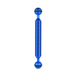 Braccio galleggiante in fibra di carbonio a doppia sfera PULUZ da 7 pollici, 18 cm, diametro 20,8 mm, diametro sfera: 25 mm, 7 inch Black, 7 inch Blue, 7 inch Red