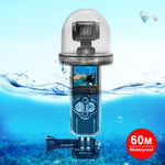 Custodia subacquea impermeabile PULUZ da 60 m per DJI Osmo Pocket