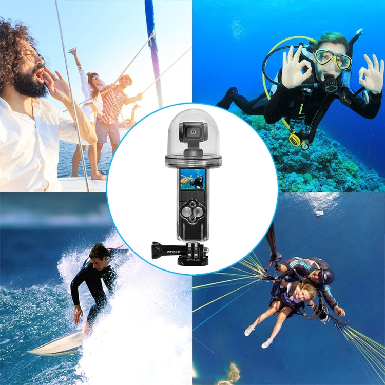 Custodia subacquea impermeabile PULUZ da 60 m per DJI Osmo Pocket