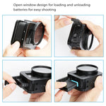 Custodia PULUZ Gabbia protettiva in lega di alluminio CNC con telaio assicurativo e lente UV da 52 mm per GoPro HERO8 Nero, For HERO8 Black with Frame