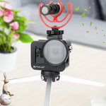 Custodia PULUZ Gabbia protettiva in lega di alluminio CNC con telaio assicurativo e lente UV da 52 mm per GoPro HERO8 Nero, For HERO8 Black with Frame