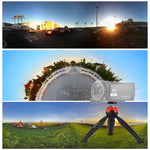 PULUZ Mini treppiede tascabile con testa a sfera a 360 gradi e morsetto per telefono per smartphone, Tripod + Clamp
