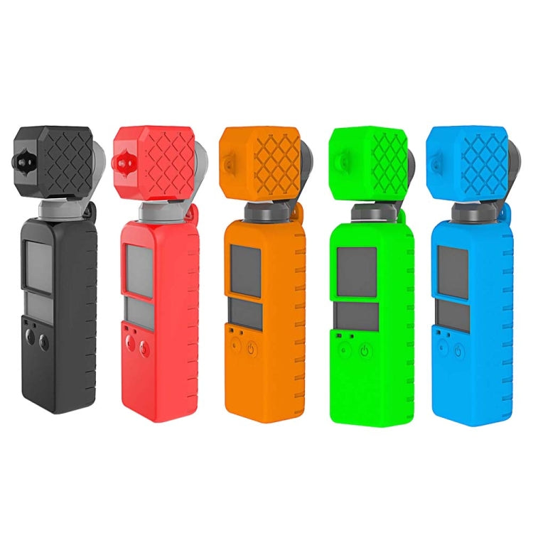 Set di custodie in silicone con texture diamante 2 in 1 PULUZ per DJI OSMO Pocket, For DJI OSMO Pocket