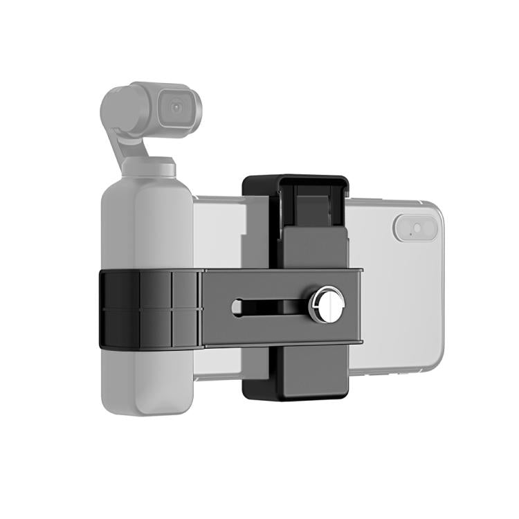 PULUZ Morsetto di fissaggio per smartphone Staffa di montaggio per supporto da 1/4 pollici per DJI OSMO Pocket / Pocket 2, Clamp