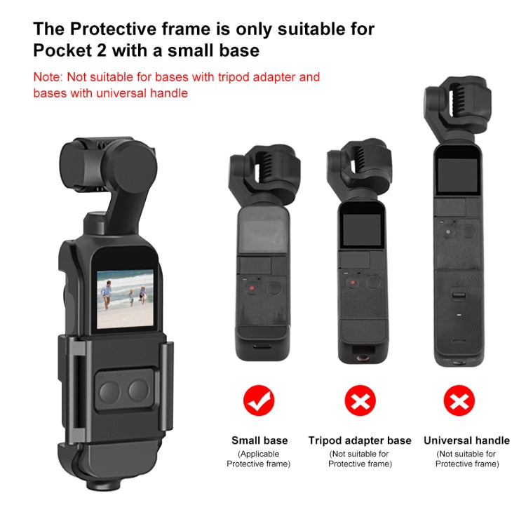 Telaio della staffa di copertura protettiva del guscio dell'alloggiamento PULUZ per DJI OSMO Pocket / Pocket 2, For DJI OSMO Pocket