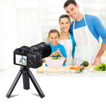 PULUZ Mini Pocket Metal Supporto per treppiede da tavolo con vite da 1/4 di pollice per DSLR e fotocamere digitali, carico: 10 kg, Desktop Tripod