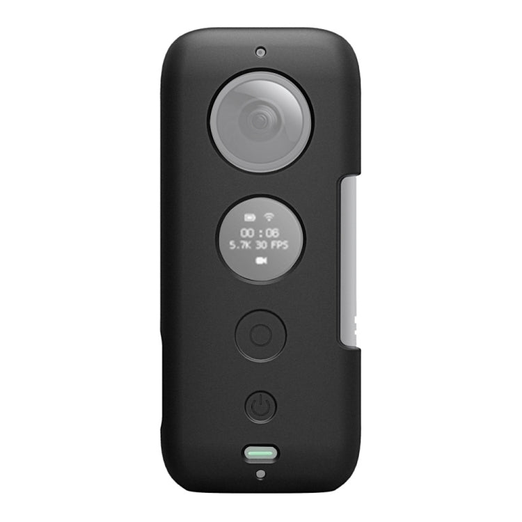 Custodia protettiva in silicone PULUZ con copriobiettivo per Insta360 ONE X, For Insta360 ONE X(Black), For Insta360 ONE X(Red)