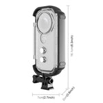 PULUZ Custodia protettiva impermeabile subacquea da 30 m per Insta360 ONE X, con fibbia di montaggio di base e vite, For Insta360 ONE X
