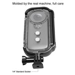 PULUZ Custodia protettiva impermeabile subacquea da 30 m per Insta360 ONE X, con fibbia di montaggio di base e vite, For Insta360 ONE X