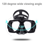 PULUZ Sport acquatici Attrezzatura subacquea Maschera subacquea Occhiali da nuoto per GoPro Hero11 Black / HERO10 Black / HERO9 Black /HERO8 / HERO7 /6 /5 /5 Session /4 Session /4 /3+ /3 /2 /1, Insta360 ONE R, DJIOsmo Action e altre action camera