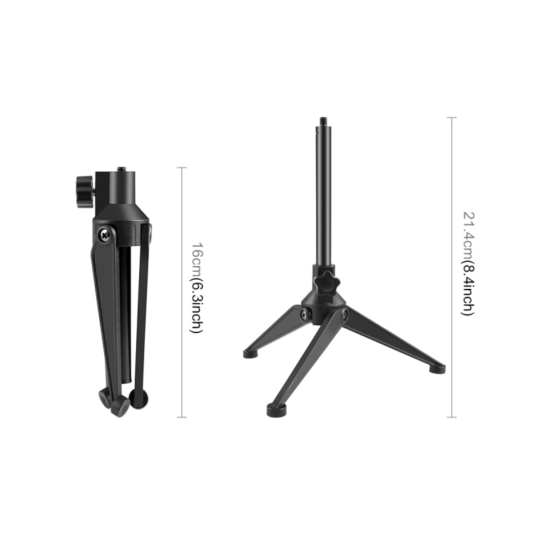 Supporto per treppiede regolabile da tavolo PULUZ Supporto per selfie stick, Tripod Stand