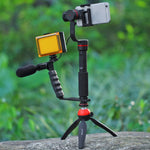 PULUZ Pocket 96 LED 860LM Luce professionale per vlogging, fotografia, video e studio fotografico con filtri magnetici bianchi e arancioni, pannello luminoso per fotocamere Canon, Nikon, DSLR, 96 LED (AE), 104 LED