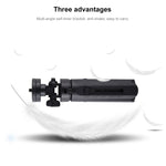 PULUZ Pocket Supporto per treppiede da tavolo regolabile in 5 modalità con vite da 1/4 di pollice per DSLR e fotocamere digitali, altezza regolabile: 16,5-21,5 cm