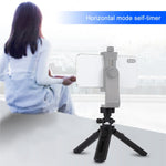 PULUZ Pocket Supporto per treppiede da tavolo regolabile in 5 modalità con vite da 1/4 di pollice per DSLR e fotocamere digitali, altezza regolabile: 16,5-21,5 cm