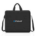 PULUZ Anello da 14 pollici con luci a LED Borsa a tracolla portatile con cerniera, dimensioni: 43 cm x 38 cm x 3 cm, 43cm x 38cm x 3cm