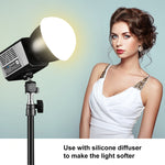 PULUZ 60W Studio Video Light 2500K-6500K Doppia Temperatura Colore Fotografia Professionale Luce di Riempimento, 60W Studio Video Light