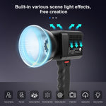 PULUZ 60W Studio Video Light 2500K-6500K Doppia Temperatura Colore Fotografia Professionale Luce di Riempimento, 60W Studio Video Light