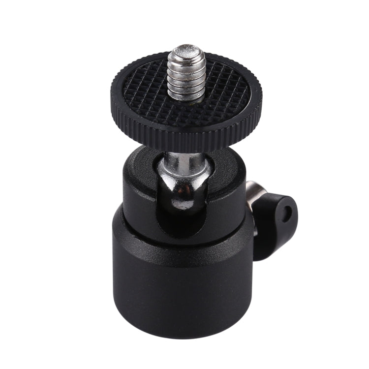 Adattatore per testa a sfera per treppiede in metallo con vite da 1/4 di pollice PULUZ con blocco, Tripod Ball Head