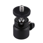 Adattatore per testa a sfera per treppiede in metallo con vite da 1/4 di pollice PULUZ con blocco, Tripod Ball Head