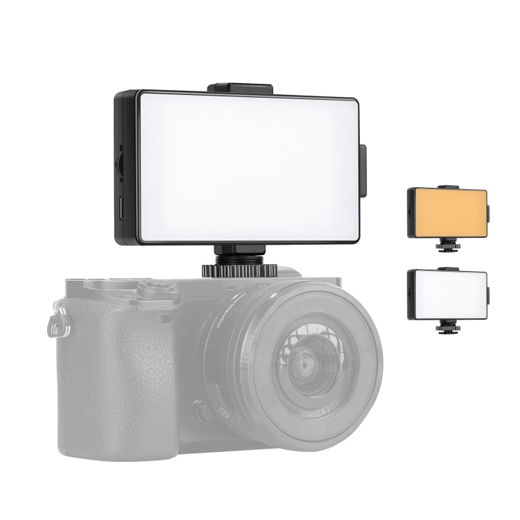 PULUZ 104 LED 3200K / 5600K Luce video dimmerabile on-camera Fotografia Illuminazione Luce di riempimento per fotocamere Canon, Nikon, DSLR, 104 LED Dimmable Light