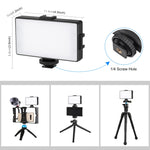 PULUZ 104 LED 3200K / 5600K Luce video dimmerabile on-camera Fotografia Illuminazione Luce di riempimento per fotocamere Canon, Nikon, DSLR, 104 LED Dimmable Light