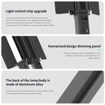 PULUZ 72 LED Photo Stick portatile Luce di riempimento RGB a colori con Barndoor, 72 LEDs RGB Fill Light