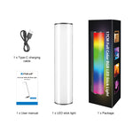 PULUZ Luce di riempimento a LED magnetica a colori RGB portatile per foto da 17 cm, 17cm Magnetic LED Fill Light