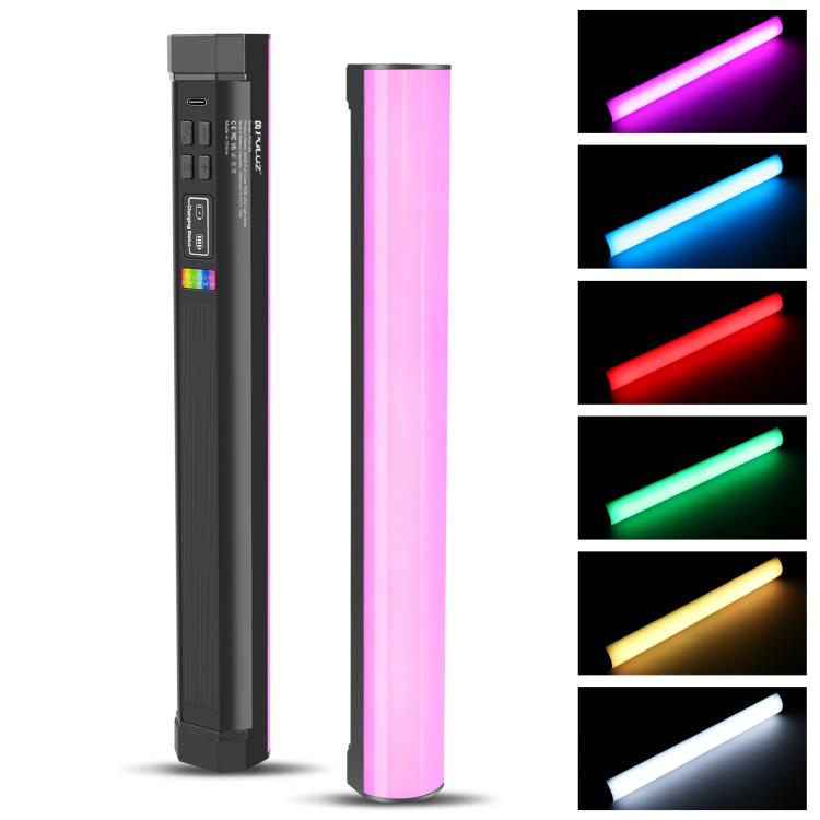 PULUZ Luce di riempimento a LED magnetica a colori RGB portatile per foto da 30 cm, 30cm Magnetic LED Fill Light