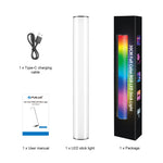 PULUZ Luce di riempimento a LED magnetica a colori RGB portatile per foto da 30 cm, 30cm Magnetic LED Fill Light