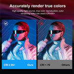 PULUZ 132 LED Luce a bastone portatile per foto, luce di riempimento RGB a colori, 132 LEDs RGB Fill Light
