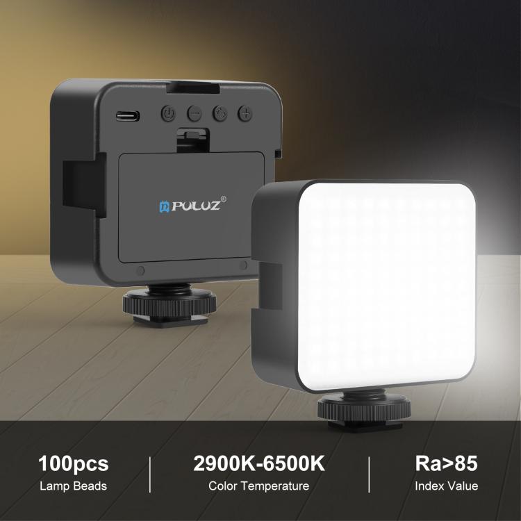 PULUZ 100 LED 5W Luce di riempimento per giunzione video per fotocamera/videocamera, 100 LED 5W