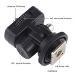 Adattatore per montaggio su treppiede per scarpa fredda con filettatura a vite PULUZ da 1/4 di pollice, Mount Adapter