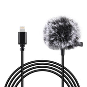 Microfono a condensatore cablato Lavalier 1,5 m 8 pin
