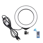 Anello LED RGBW 6.2" USB dimmerabile con telecomando