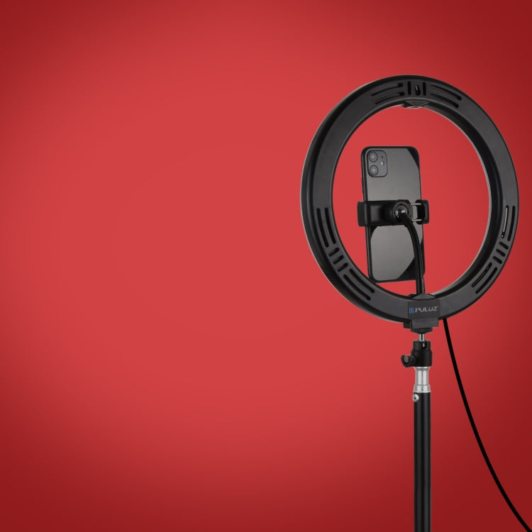 Anello LED RGBW 10.2" USB con testa a sfera per smartphone