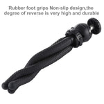 PULUZ Mini Octopus Supporto treppiede flessibile con testa a sfera per fotocamere reflex, GoPro, cellulare, dimensioni: 25 cm x 4,5 cm, 25cm Tripod(US), 25cm Tripod