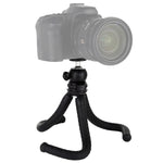 PULUZ Mini Octopus Supporto treppiede flessibile con testa a sfera per fotocamere reflex, GoPro, cellulare, dimensioni: 30 cm x 5 cm, 30cm Tripod