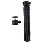 PULUZ Mini Octopus Supporto treppiede flessibile con testa a sfera per fotocamere reflex, GoPro, cellulare, dimensioni: 30 cm x 5 cm, 30cm Tripod