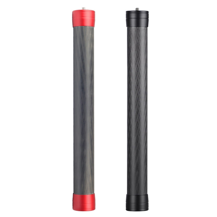 PULUZ Prolunga in Fibra di Carbonio Asta Monopiede Bastone Estensibile per DJI / MOZA / Feiyu V2 / Zhiyun G5 / SPG Gimbal, Lunghezza: 35 cm, 35cm