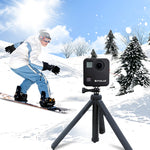 PULUZ per GoPro Fusion Shell Housing Gabbia protettiva in lega di alluminio CNC con supporto di base e copriobiettivo, For GoPro Fusion