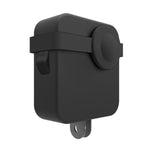 PULUZ per GoPro Max Custodia con doppio copriobiettivo + Custodia protettiva in silicone per il corpo, Silicone Case